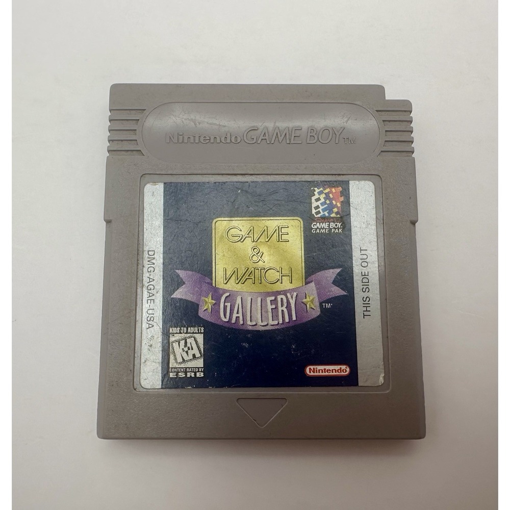 Game & Watch Gallery Nintendo Gameboy, 1997 Game Cart Only